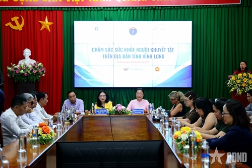 vinh long  phat dong trien khai cac hoat dong cham soc suc khoe nguoi khuyet tat